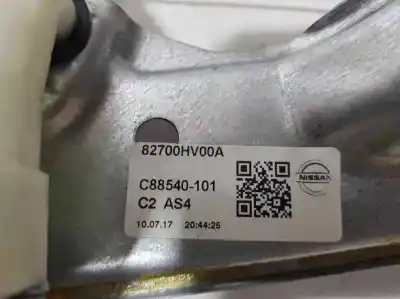 Pezzo di ricambio per auto di seconda mano alzacristalli posteriore destro per nissan qashqai (j11) visia riferimenti oem iam 82700hv00a  c88540101