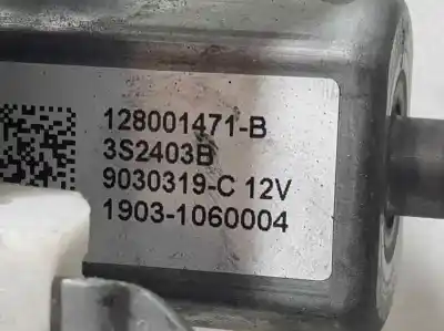 Second-hand car spare part passenger side right window regulator for dacia dokker stepway oem iam references 128001471b  2 pins