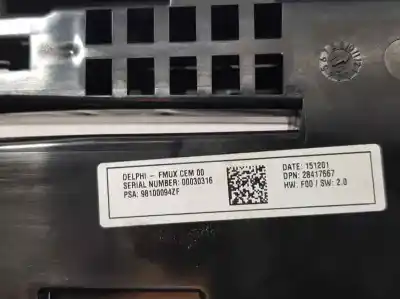 Автозапчастина б/у клімат-контроль для ds 4 desire посилання на oem iam 98100094zf  00030316