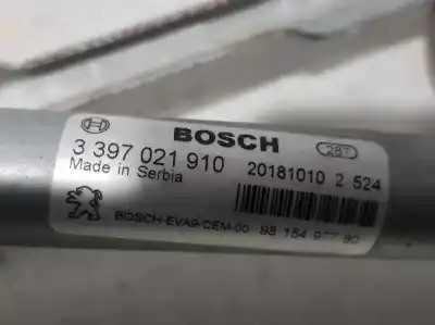 Peça sobressalente para automóvel em segunda mão motor do limpa para brisas por citroen c3 feel referências oem iam 9815497780  3397021910