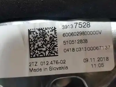 Pezzo di ricambio per auto di seconda mano luci posteriori destra per opel crossland x edition riferimenti oem iam   