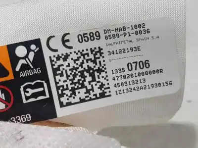 Recambio de automóvil de segunda mano de airbag cortina delantero derecho para opel adam jam referencias oem iam 13350706  