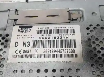 Piesă de schimb auto la mâna a doua sistem de navigare gps pentru peugeot 407 st sport pack referințe oem iam 96601833yw  503550072023