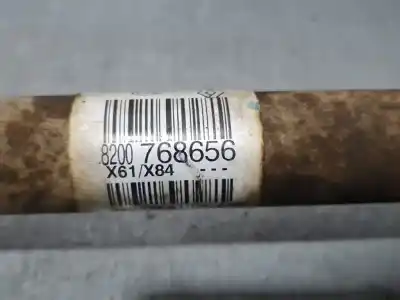 Peça sobressalente para automóvel em segunda mão transmissão dianteira direita por renault kangoo profesional referências oem iam 8200768656  