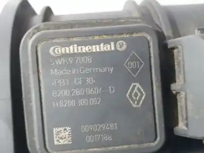 Second-hand car spare part flowmeter for renault kangoo profesional oem iam references 8200280060d  5wk97008