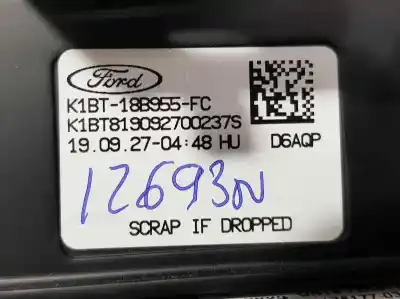 Автозапчастина б/у аудіо система / радіо cd для ford ecosport (cr6) trend посилання на oem iam k1bt18b955fc  