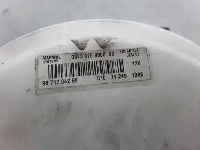 Peça sobressalente para automóvel em segunda mão boia / bomba combustível por citroen c4 lim. exclusive referências oem iam 9671704280  0973070990003