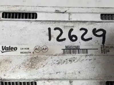 Pezzo di ricambio per auto di seconda mano intercooler per citroen c4 picasso sx riferimenti oem iam 9656503980  992507mg Pezzo di ricambio per auto di seconda mano intercooler per citroen c4 picasso sx riferimenti oem iam 9656503980  992507mg