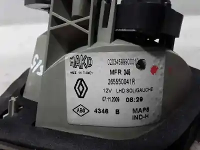 Second-hand car spare part left tailgate light for renault fluence 1.5 dynamique [1.5 ltr. - 78 kw dci diesel] oem iam references 265550041r  