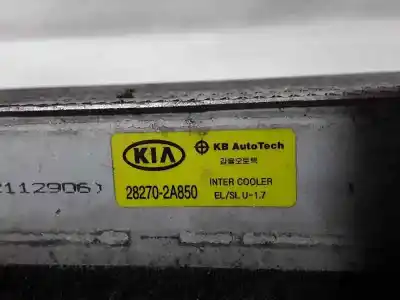 Second-hand car spare part intercooler for hyundai ix35 sle 2wd oem iam references 282702a850  