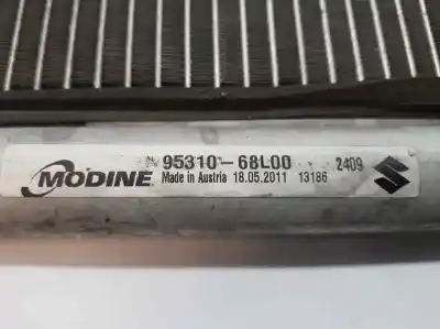 Автозапчасти б/у конденсатор / радиатор кондиционера воздуха за suzuki swift azg (nz) glx ссылки oem iam 9531068l00  