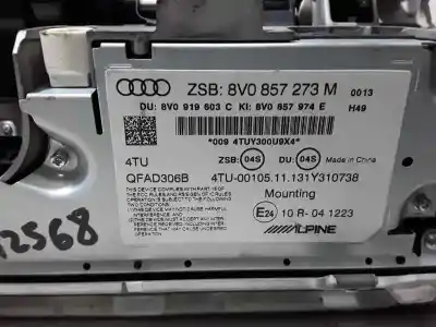 Gebrauchtes Autoersatzteil gps-navigationssystem zum audi a3 sportback (8va) attraction oem-iam-referenzen 8v0857273m  