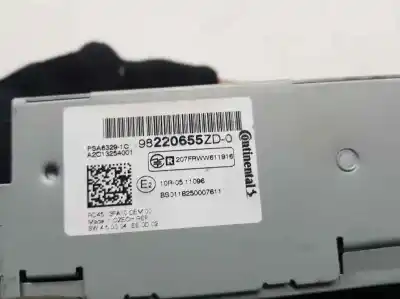 Автозапчастина б/у аудіо система / радіо cd для citroen c-elysée feel посилання на oem iam 98220655zd  