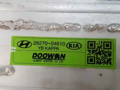 Peça sobressalente para automóvel em segunda mão intercooler por kia stonic (ybcuv) tech referências oem iam 2827004610  