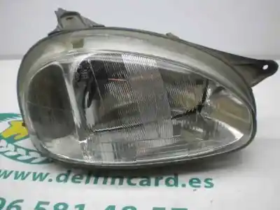 Gebrauchtes Autoersatzteil rechter scheinwerfer zum opel combo (corsa b) cargo oem-iam-referenzen 