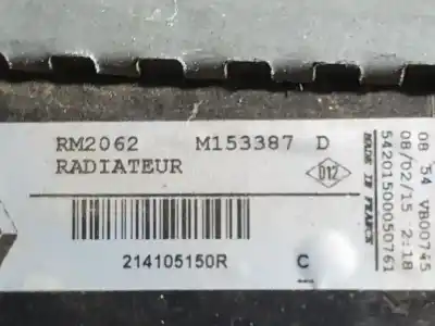 Автозапчасти б/у водяной радиатор за renault scenic iii grand dynamique ссылки oem iam 314105150r  m153387d