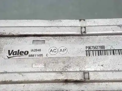 Pezzo di ricambio per auto di seconda mano intercooler per citroen c4 picasso attraction riferimenti oem iam p9675627980  mm11495c