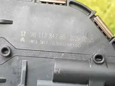 Pezzo di ricambio per auto di seconda mano tiranti e motorino del tergicristallo anteriore per citroen c4 picasso attraction riferimenti oem iam 9811384780  