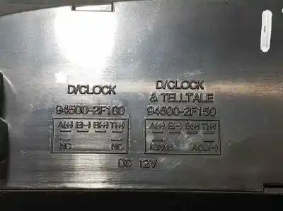 Second-hand car spare part clock for kia cerato 1.6crdi oem iam references 945002f100  945002f150