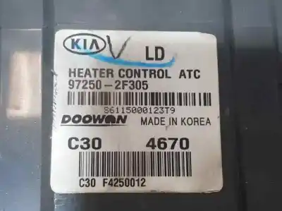 Second-hand car spare part climate control for kia cerato 1.6crdi oem iam references 972502f305  