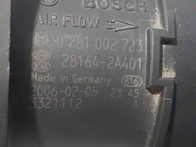 Second-hand car spare part flowmeter for kia cerato 1.6crdi oem iam references 281642a401  0281002723