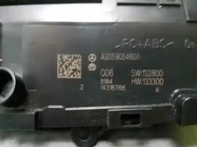 Автозапчасти б/у многофункциональное управление за mercedes-benz clase c coupe (w205) c 220 d 4matic (205.305) ссылки oem iam a2059054601  