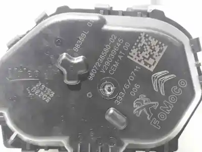 Peça sobressalente para automóvel em segunda mão borboleta de admissão por citroen c3 feel edition referências oem iam 9807238580  