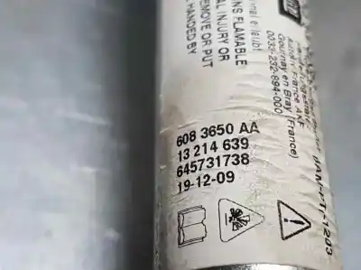 Pezzo di ricambio per auto di seconda mano pretenditore airbag destro per opel corsa d enjoy riferimenti oem iam 13214639  