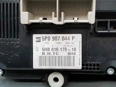 Peça sobressalente para automóvel em segunda mão comando de sofagem (chauffage / ar condicionado) por seat leon (1p1) reference referências oem iam 5p0907044p  5hb01017010