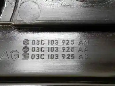 Peça sobressalente para automóvel em segunda mão tampa do motor por seat leon (1p1) reference referências oem iam 03c103925am 03c103925ab 03c103925aa