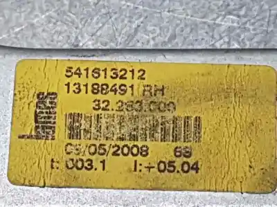 Second-hand car spare part passenger side right window regulator for opel corsa d enjoy oem iam references 13188491  541613212