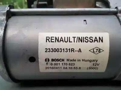 Pièce détachée automobile d'occasion démarreur de voiture pour nissan qashqai (j11) tekna références oem iam 233003131r  0001170623