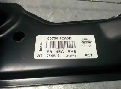 Pezzo di ricambio per auto di seconda mano alzacristalli anteriore destro per nissan qashqai (j11) tekna riferimenti oem iam 807004ea0d  2 pins