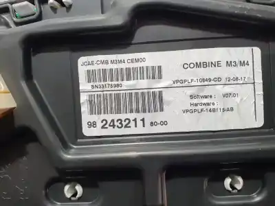 Автозапчастина б/у панель інструментів для citroen c-elysée feel посилання на oem iam 982432118000  