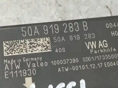 Автозапчасти б/у электронный модуль за seat ateca (kh7) style ссылки oem iam 5qa919283b  100037390