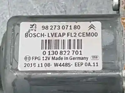 Second-hand car spare part driver left window regulator for citroen c4 cactus feel oem iam references 9827307180  0130822701