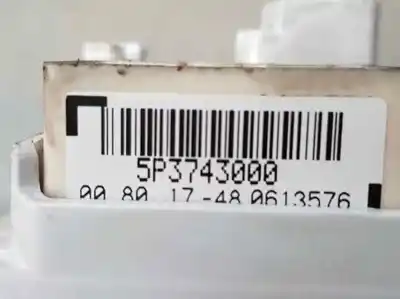 Second-hand car spare part heating / air conditioning control panel for dacia dokker express ambiance oem iam references 5p3743000  