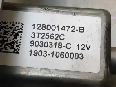 Second-hand car spare part driver left window regulator for dacia dokker express ambiance oem iam references 128001472b  2 pins