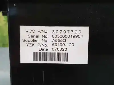 İkinci el araba yedek parçası çok fonksiyonlu ekran için volvo c70 cabriolet 2.4 momentum (103kw) oem iam referansları 30797720  69199120