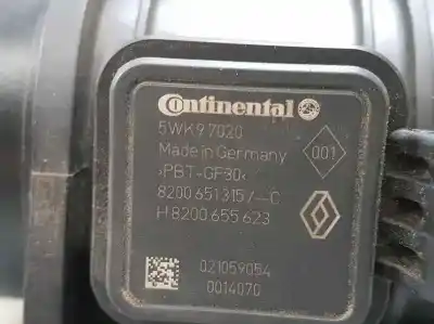 Peça sobressalente para automóvel em segunda mão medidor de massa de ar por renault kangoo furgón professional referências oem iam 8200651315c  5wk97020