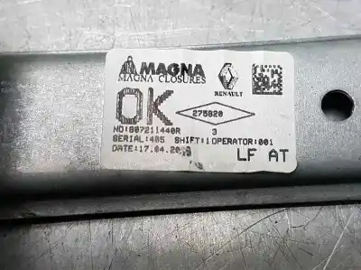 Second-hand car spare part driver left window regulator for dacia sandero stepway oem iam references 807211440r  6 pins