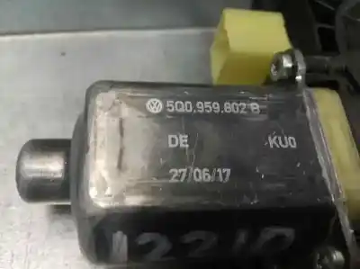 Автозапчасти б/у мотор стекла переднего правого за seat leon (5f1) fr ссылки oem iam 5q0959802b  2 pins