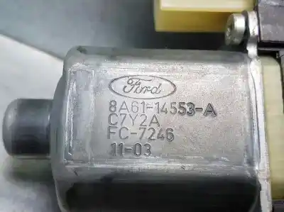 Peça sobressalente para automóvel em segunda mão motor elevador vidro dianteiro direito por ford fiesta (cb1) ambiente referências oem iam 8a6114553a 2 pins 