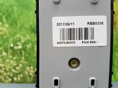 Second-hand car spare part left front power window switch for kia niro concept oem iam references 93570g5310  4c74801000