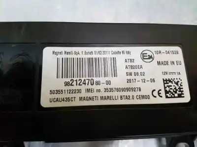 Second-hand car spare part electronic module for citroen c4 picasso shine oem iam references 9821247080  503551122230