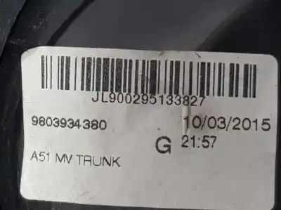 Second-hand car spare part left tailgate light for citroen c3 tonic oem iam references 9803934380  