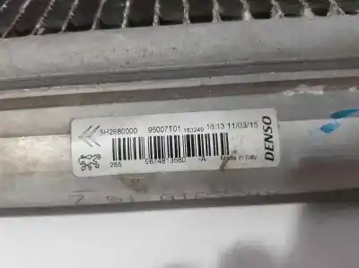 Peça sobressalente para automóvel em segunda mão condensador / radiador de ar condicionado por citroen c3 tonic referências oem iam 9674813580  5h2680000