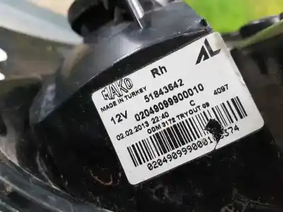 Second-hand car spare part right tailgate light for fiat panda (319) more oem iam references 51843642  