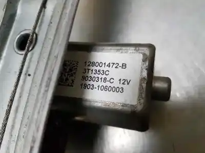 Second-hand car spare part driver left window regulator for renault clio iv limited oem iam references 128001472b  2 pins