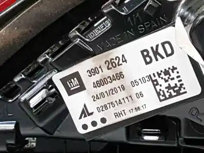 Second-hand car spare part right tailgate light for opel corsa e design line oem iam references 39012624  46003466